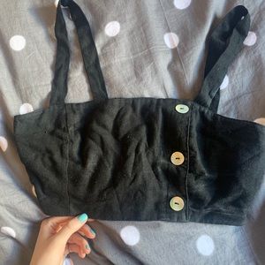 square neck crop top